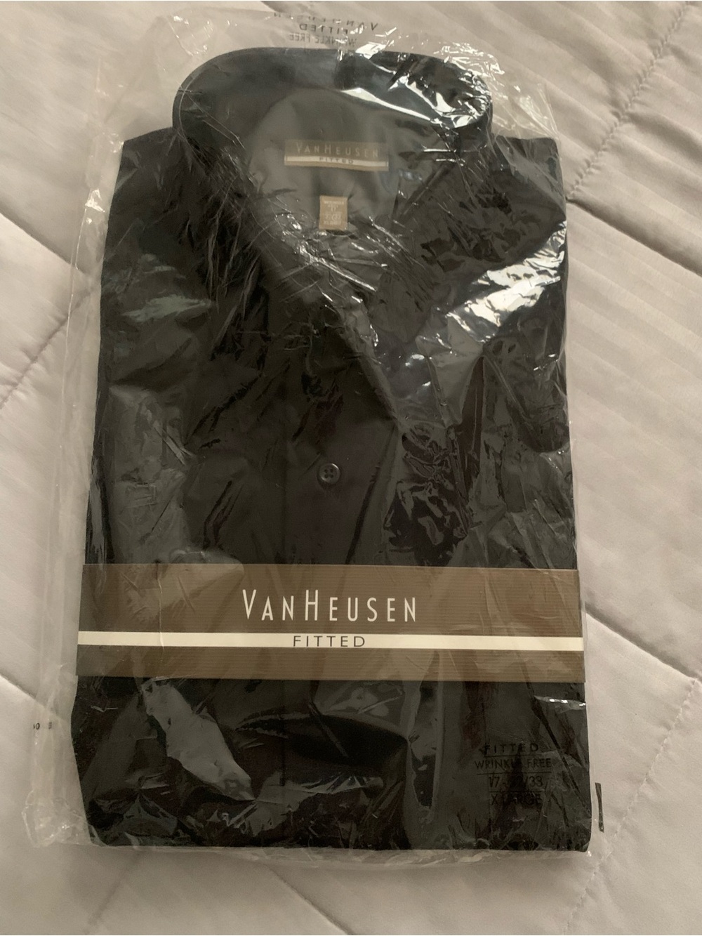 Van Heusen Black Fitted Shirt Jacket